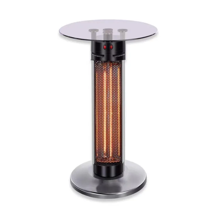 Infrared 800W/1600W Portable Electric Radiant Tower Space Heater Overheat & Tip-Over Protection Fast and Quiet Heating