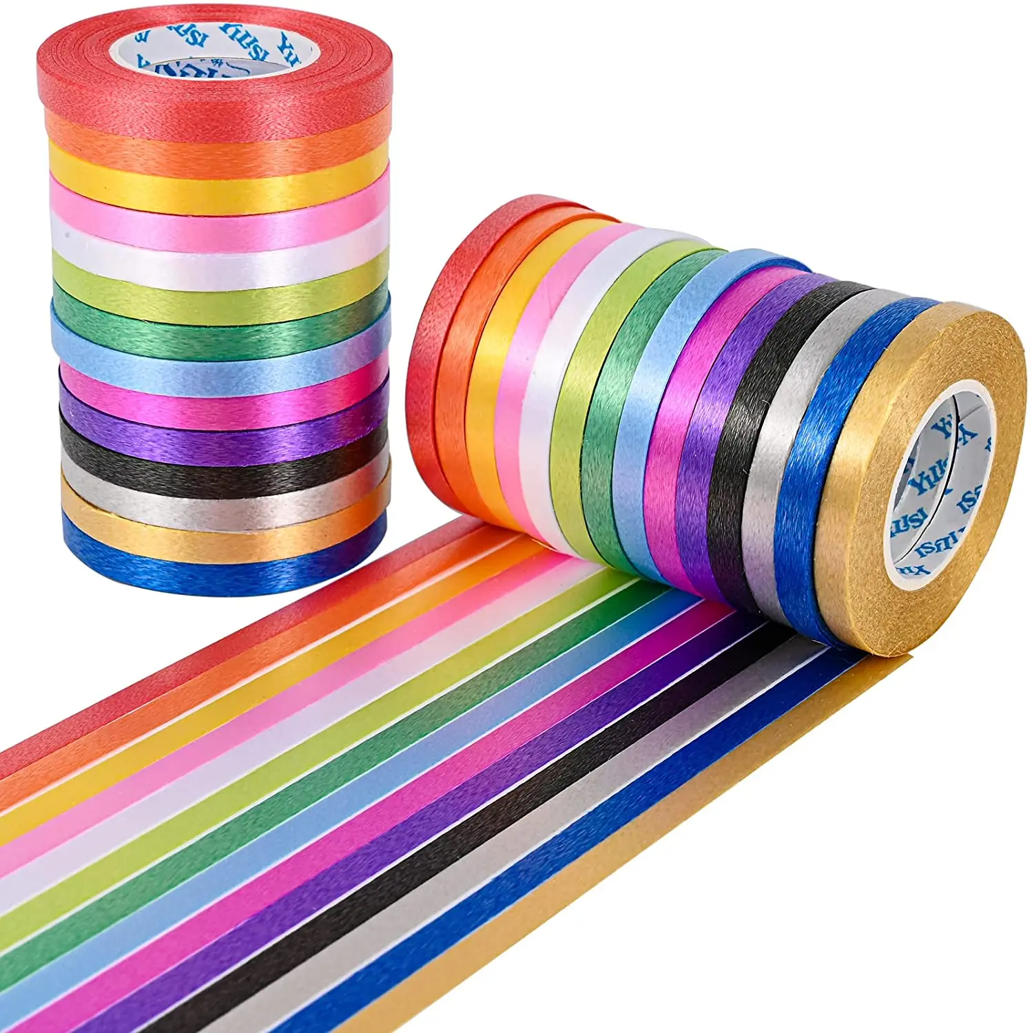 Wholesale 5mm*10M Colorful PP Balloon Decoration Curling Ribbon for Wedding Party