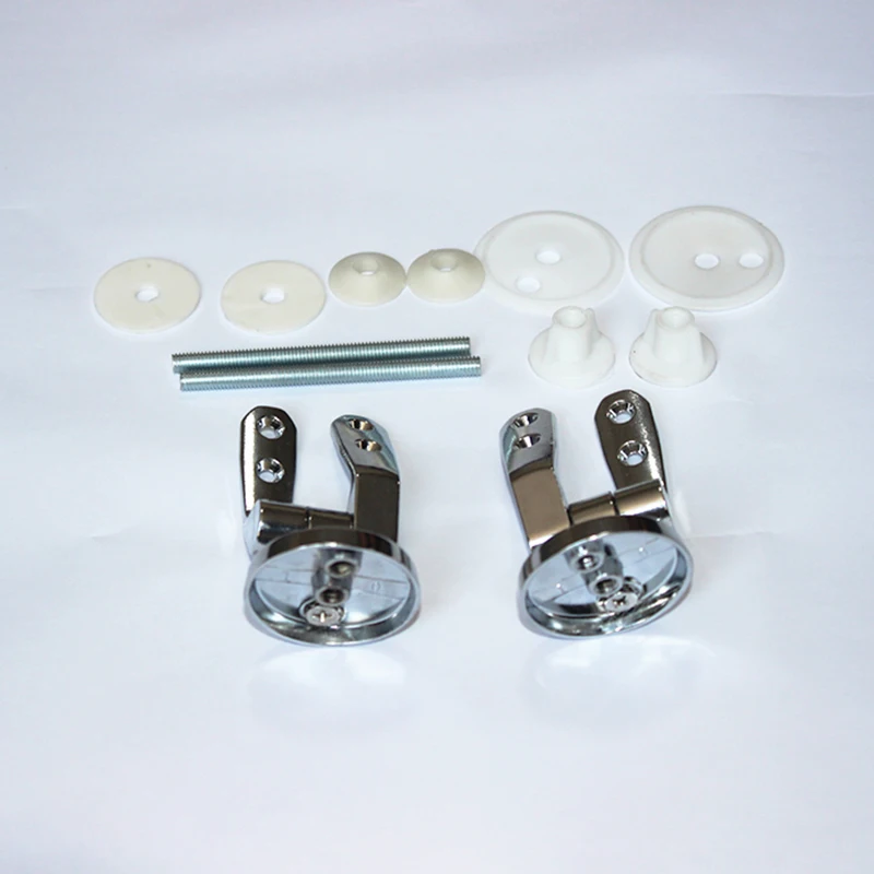 High Quality Modern Style Quick Release Zinc Alloy Toilet Seat Hinge Bottom Mounting For Hotel Use
