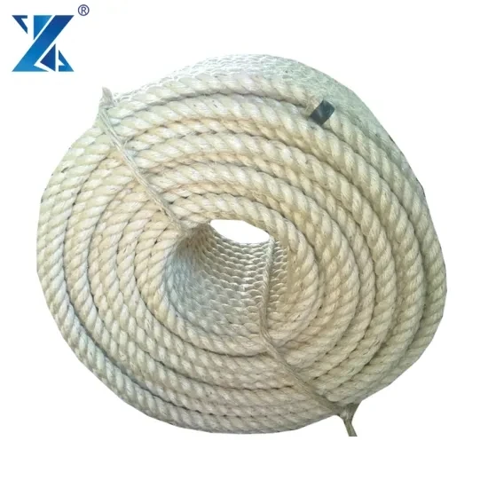 XINGLUN Strength Offshore Helicopter Deck Garden Natural Twisted Manila Rope