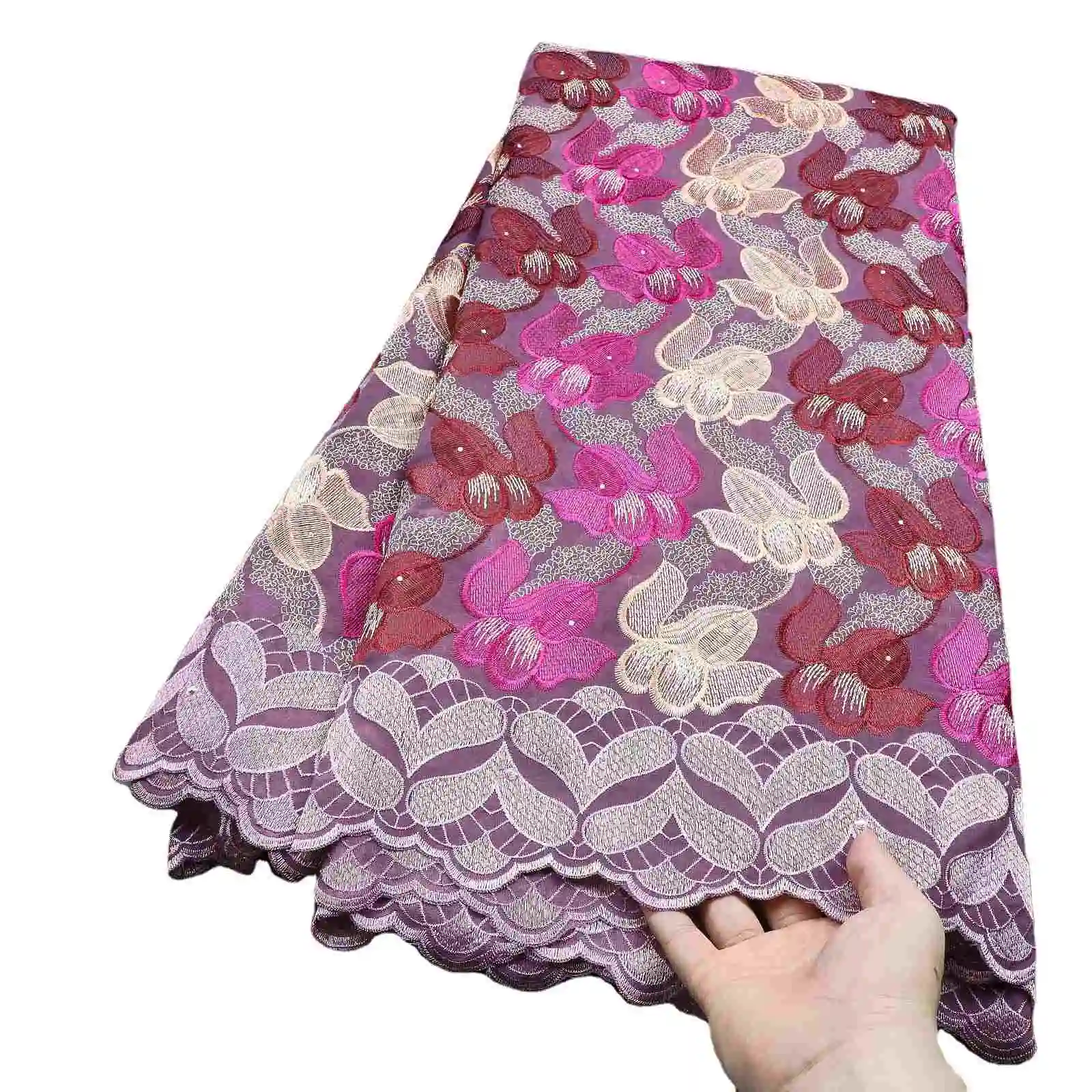 Professional Manufacturer Factory Price George Fabric Indian George Lace