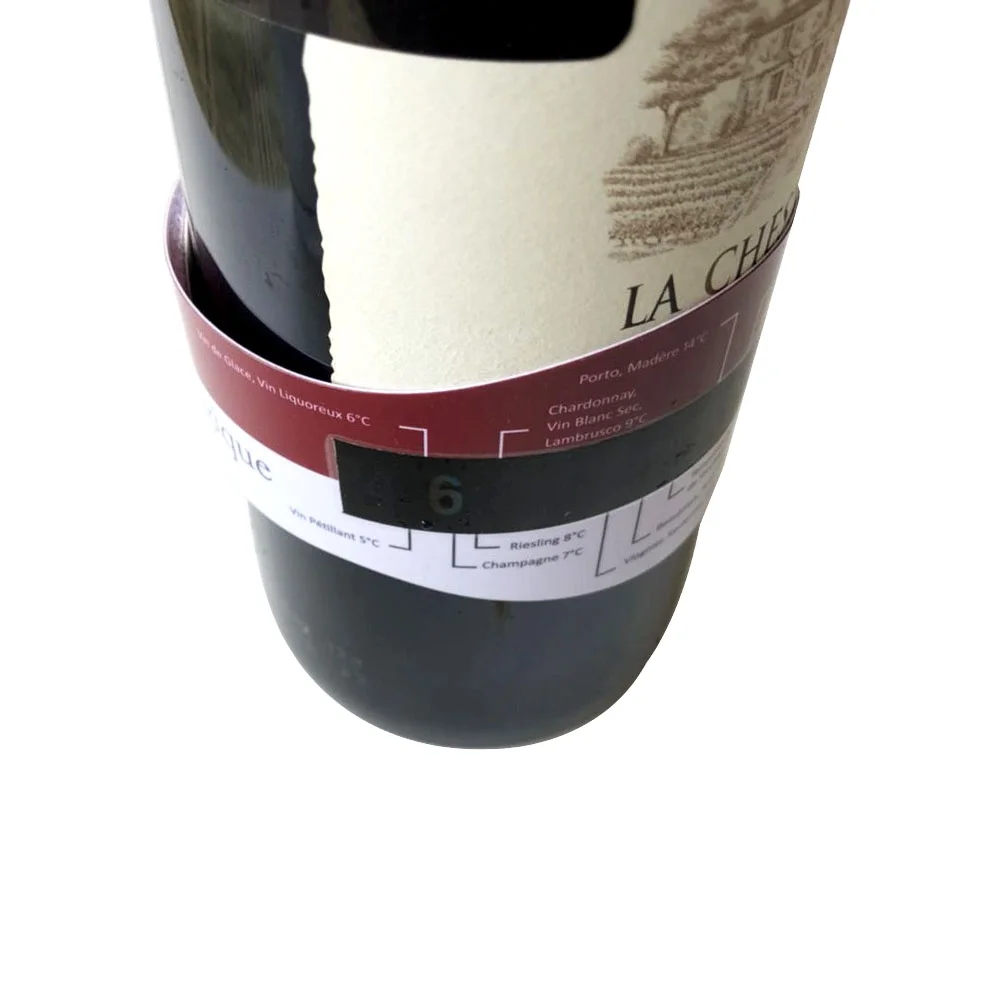 Stainless Steel Wine Storage Temperature Measurement Thermometer Digital LCD Display for Kitchen and Baby Room PET Material