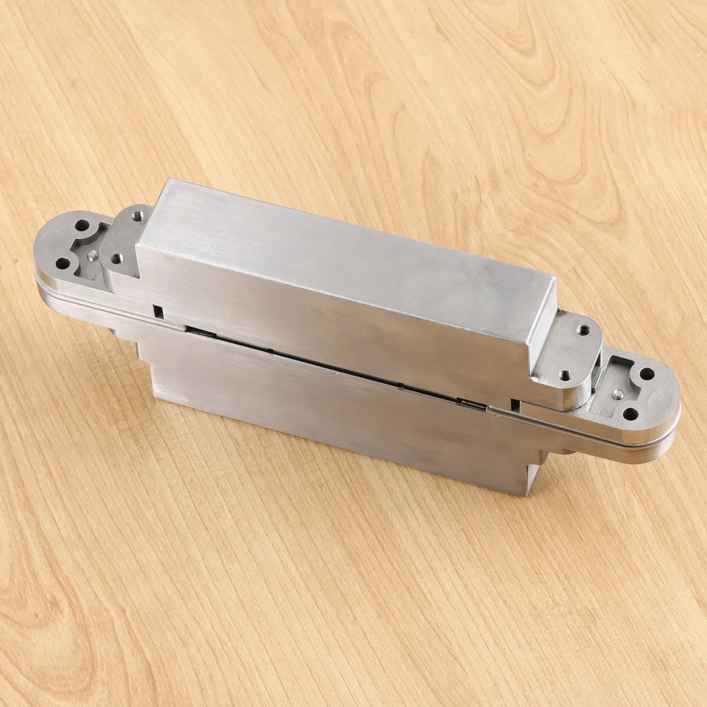 Universal TE 626 3D A8 Satin Stainless Steel Concealed Invisible hinge