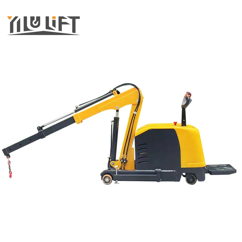 CE Approved 3 Ton Hydraulic Crane Engine Hoist Industrial Manual or Electric Move Rack Lift
