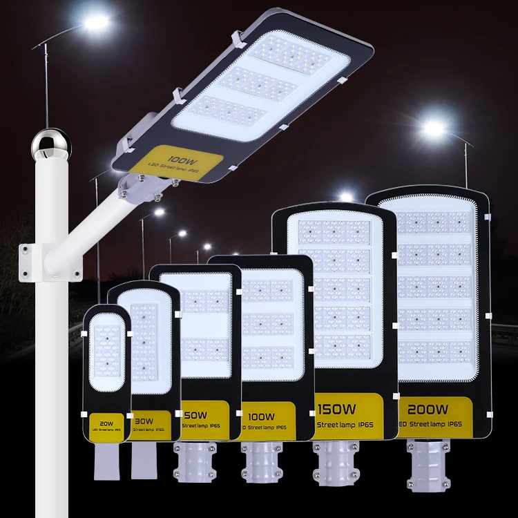 New Design AC 85-265V Smd Aluminum Waterproof Ip65 20 30 50 100 150 200 Watt Led Street Light
