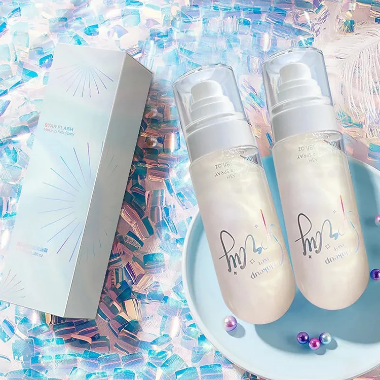 OEM ODM Moisturizing long lasting sky star makeup fixer spray private label waterproof setting spray makeup