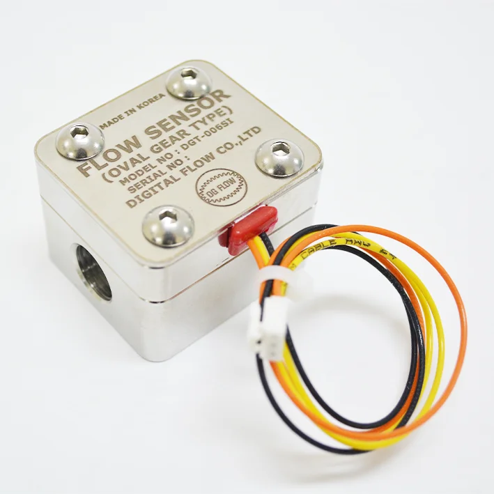 Flow Sensor_DGT-006SI Turbine Oil Flowmeter Milk Flow Sensor Food Grade Tri-clamp Turbine Flow Meter