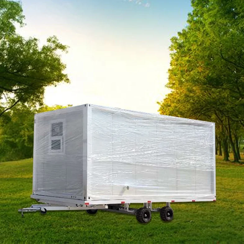 China supplier promotion mobile tiny trailer house home on wheels trailer price