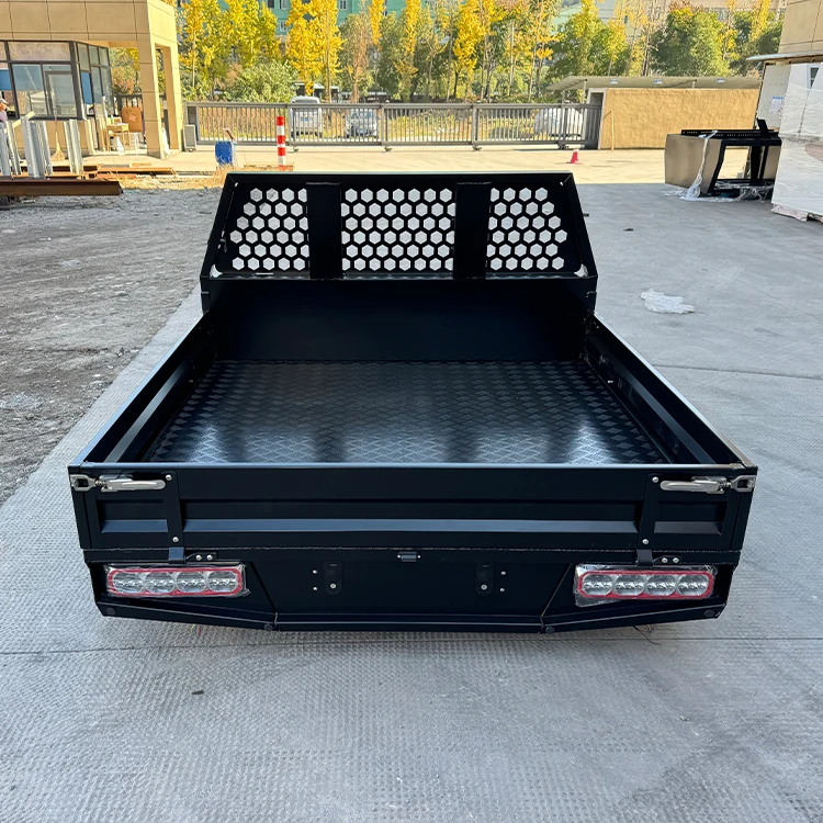 ute tray and canopy toolbox for dual cab