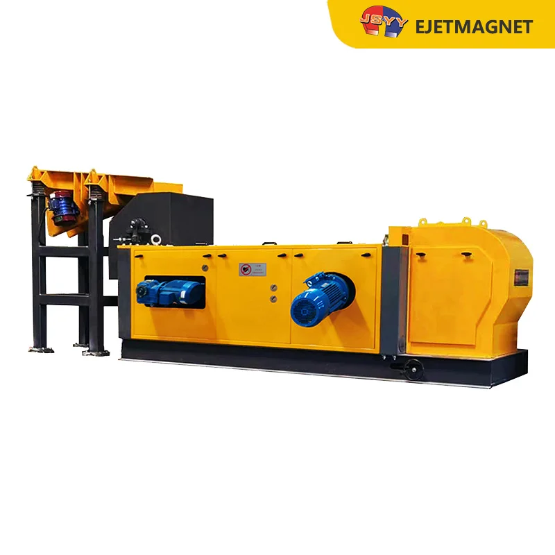 Eddy current separator Metal copper and aluminum separator Waste treatment machinery