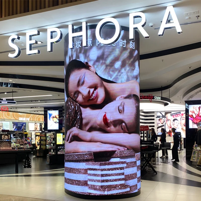 P1.875 P2 P2.5 P3 Indoor Soft Led Display Flexible Led Display Screen