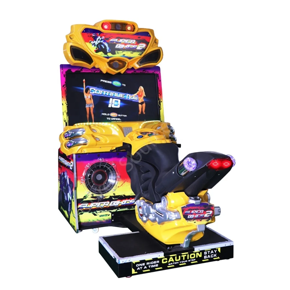 Kids Coin Operated Car Video Super Fast Car Racing Games Kids Driving Racing Car Game Machine