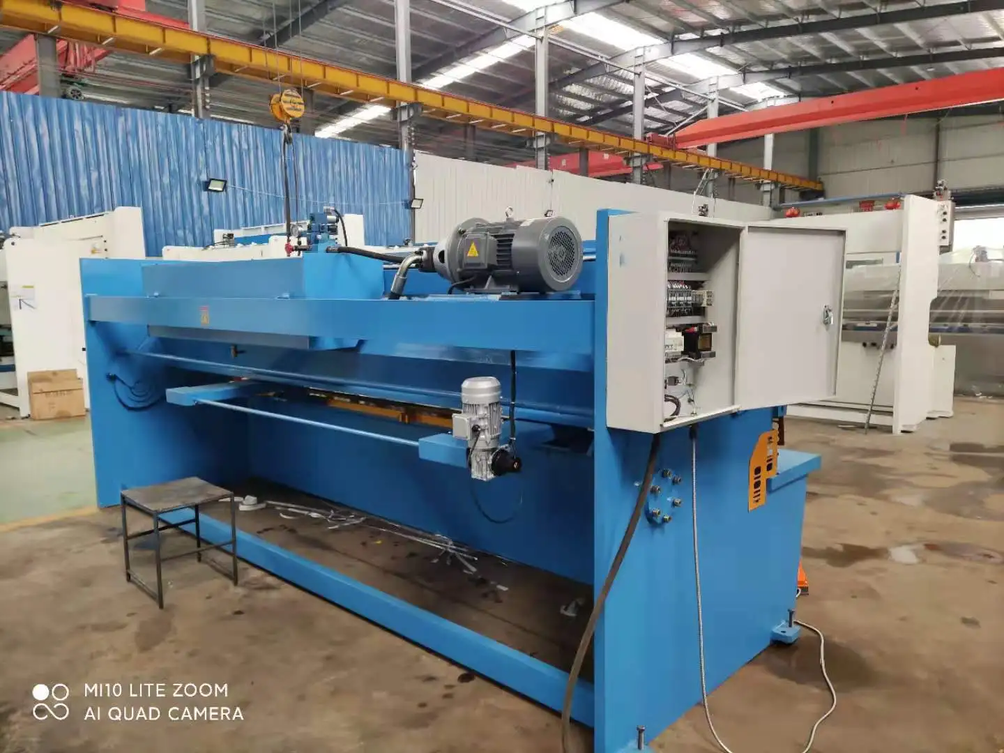 
Hydraulic Swing Beam Shearing Machine Price Model QC12K-12X2500 