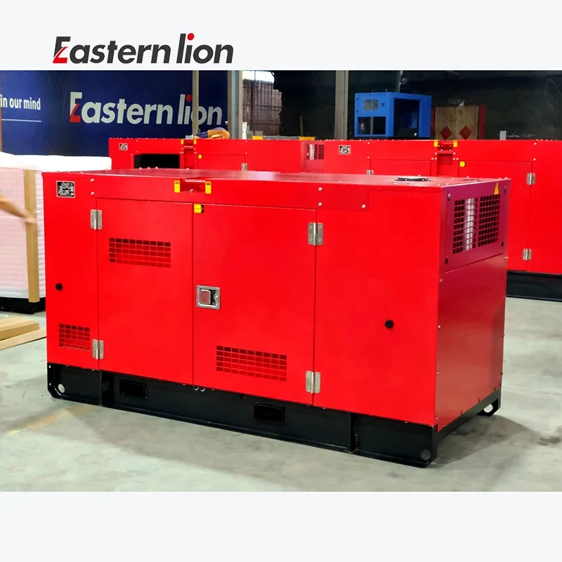 Easternlion 35kw 44kva Designed by denyo 3 phase 400V brushless alternator water cooled 35 kw diesel generator manufacturer