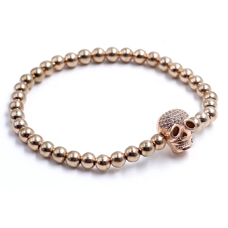 Оптовая продажа 2020 Популярные Заказные шармы черепа для бисерных браслетов ssl 4 цвета бисера