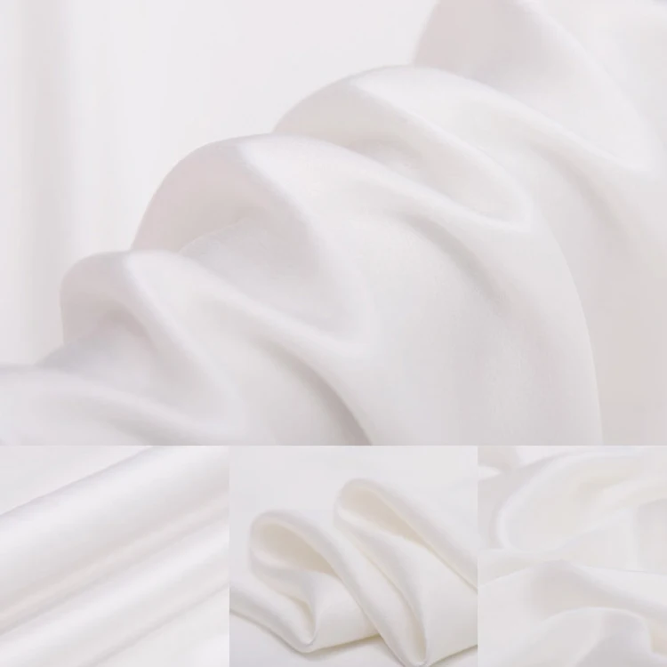 6A класс 100% чистый mluberry шелк Sandwash креп шелковый атлас тяжелая ткань 22