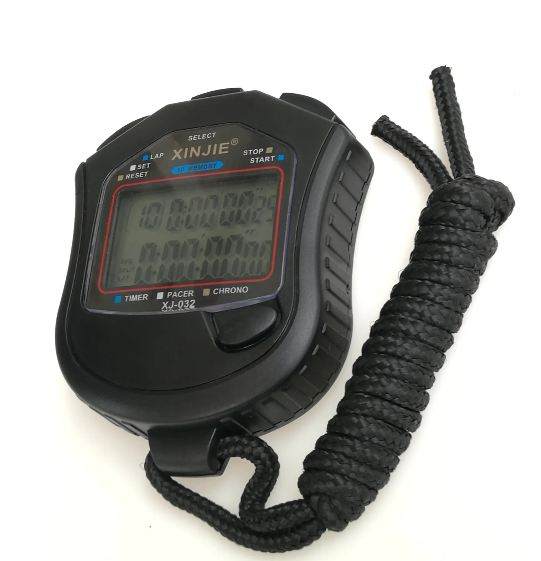 Hot Selling Big Screen Digital Display Sports Stopwatch High Quality Sports Stopwatch Stopwatch with Perpetual Calendar Function