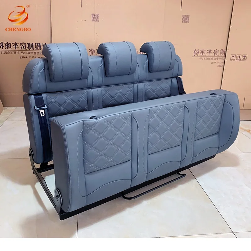 top quality modified reclining foldable functional luxury van seat for Van RV Motorhome Campervan