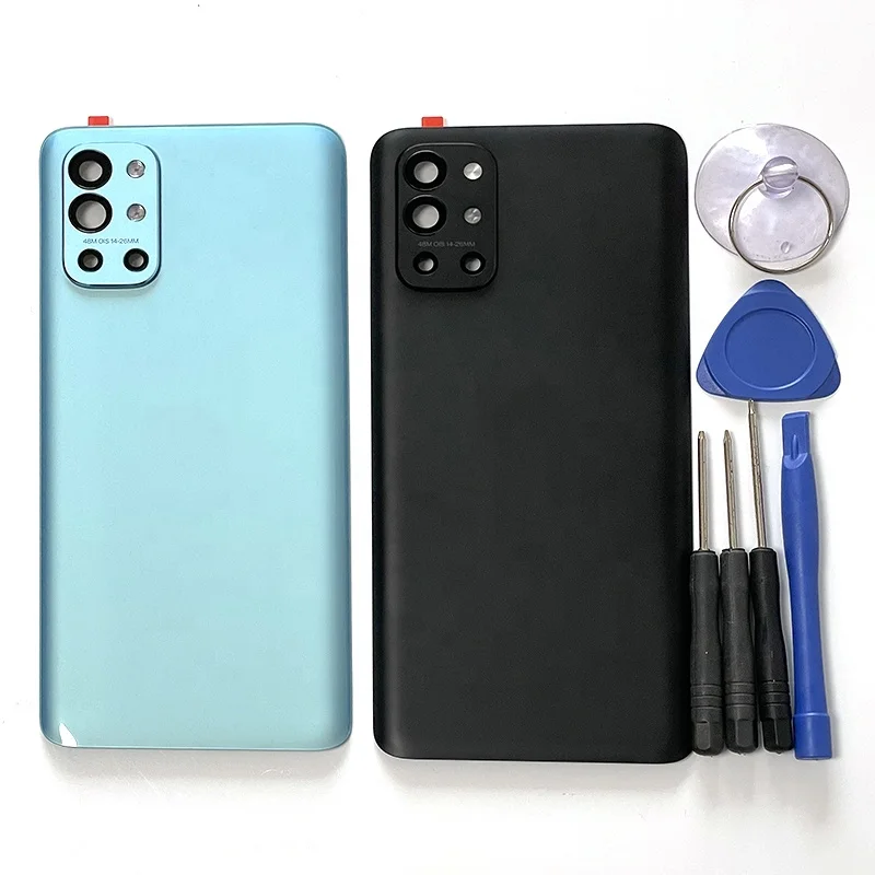 6.5' Original For OnePlus 9R LE2101 Back Battery Cover For OnePlus 9R 1+9R LE2100 Housing Case+Camera Frame Lens+3M Sticker