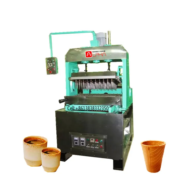 80ml Edible Tea Cup Making Machine For Coffee