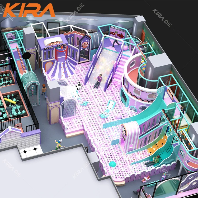 Kids Indoor Playground Design Projection Equipment Soft Play Foam Indoor Playground Area Customized Indoor Playground for Home