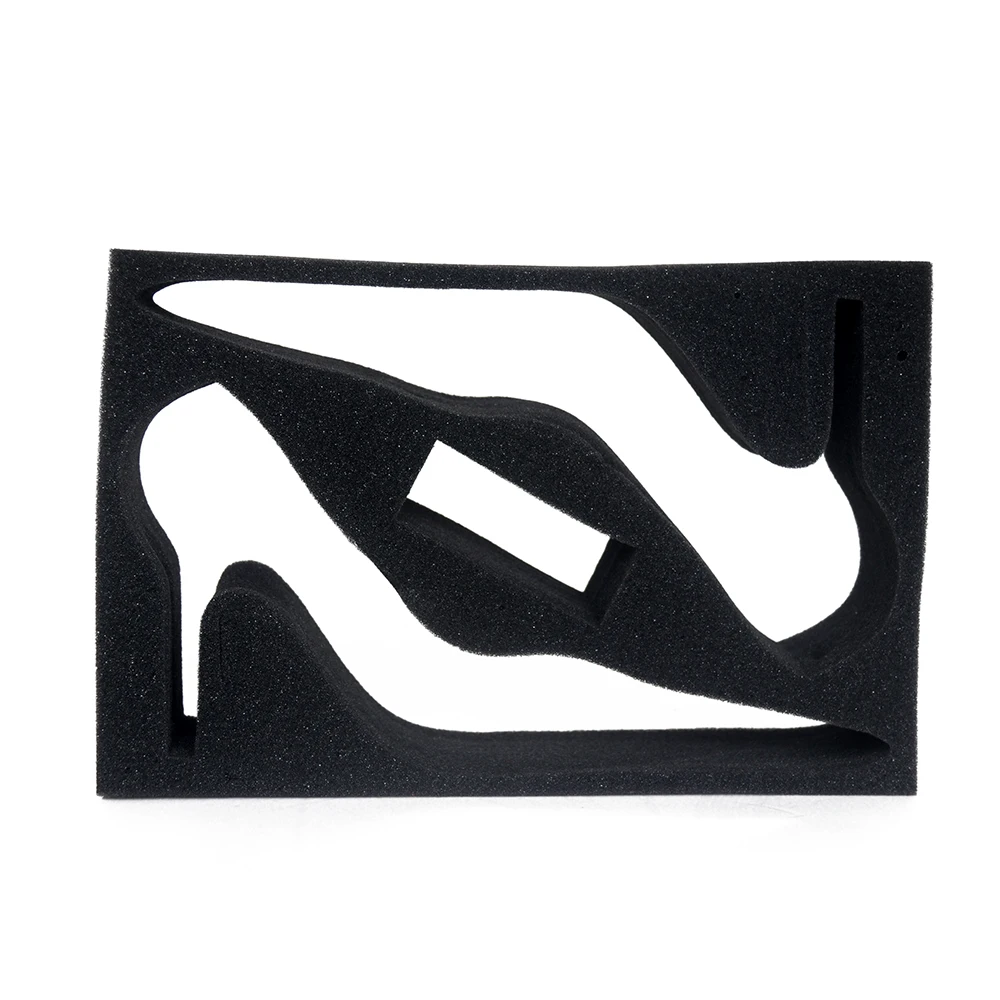 Индивидуальная упаковка, вставка из пены, роскошная вставка из пены с лазерной резкой, пенопластовый органайзер для инструментов, губка