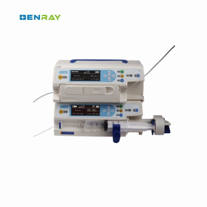 Hospital Patient Used System Injection Disposable China Supplier Infusion Single- channel Syringe Pump