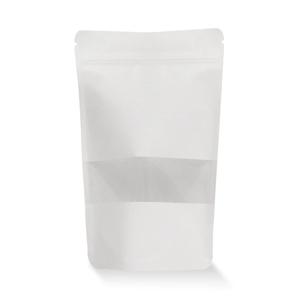 Пищевые пакеты из крафт-бумаги, пакет для окна, упаковка для зерновой муки