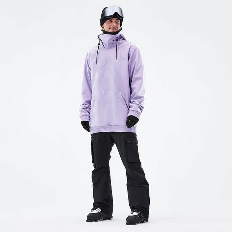 Factory Customized Warm Windproof Waterproof Snowboard Hoodie Winter Ski Snow Jacket Men