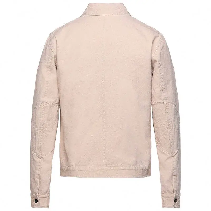 New Trendy Hemp Organic Cotton Men Casual Jacket High Quality Hemp Jacket Hemp Clothing