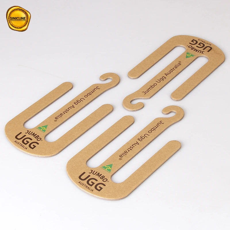 kraft paper cardboard shoe hangers  paper slippers display hangers