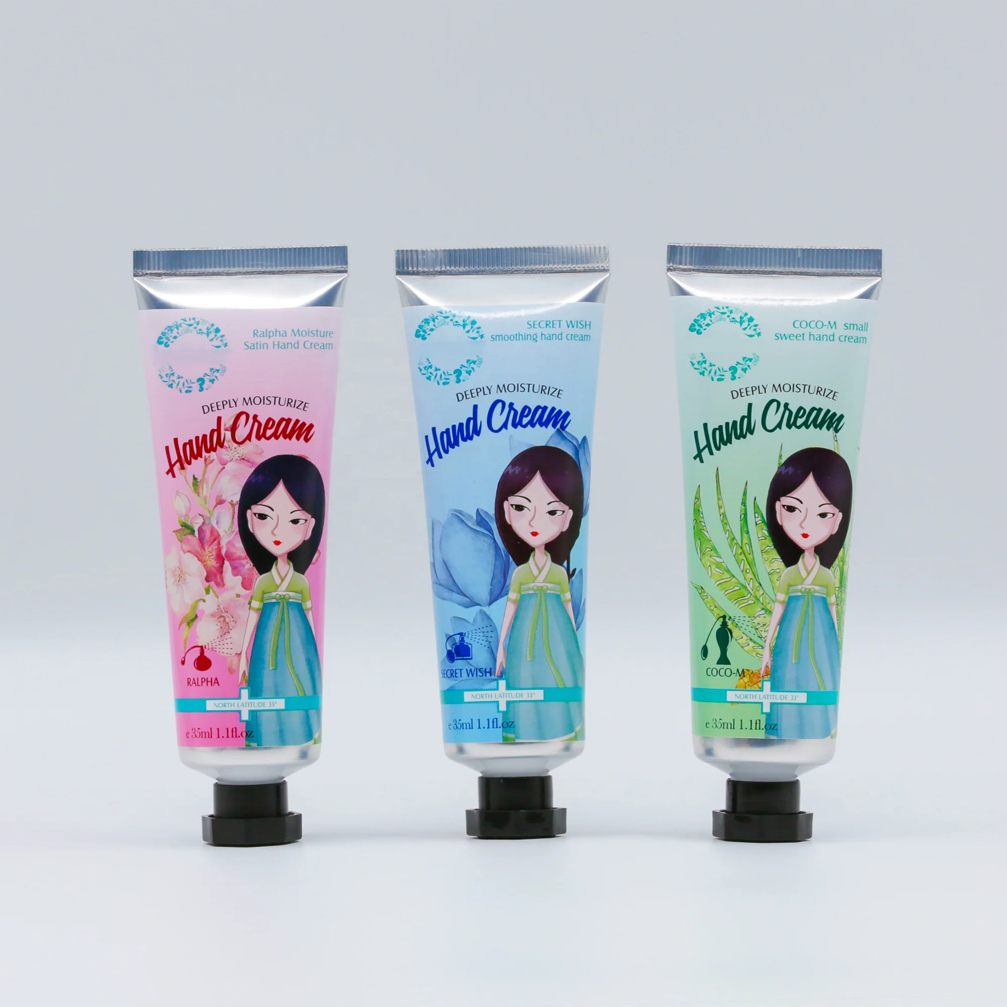 
OEM Smooth Moisturizer Hand Cream Set Hand And Foot Whitening Lotion Cute Hand Cream 