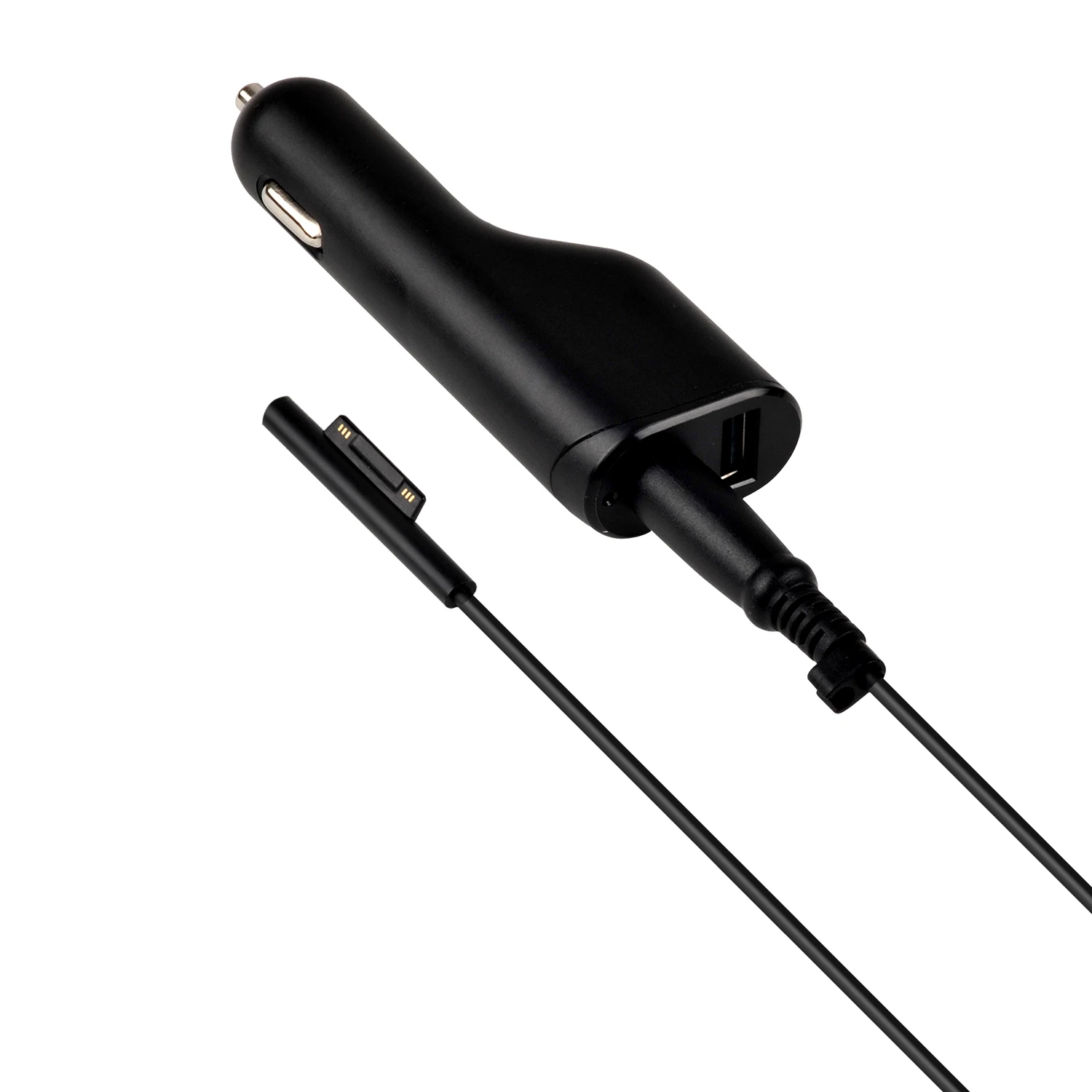 Поверхность автомобильное зарядное устройство с 2 0 USB порт 36W 12V 2.58A адаптер