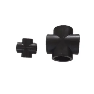 
HDPE plastic geothermal nine way tee pipe fittings 