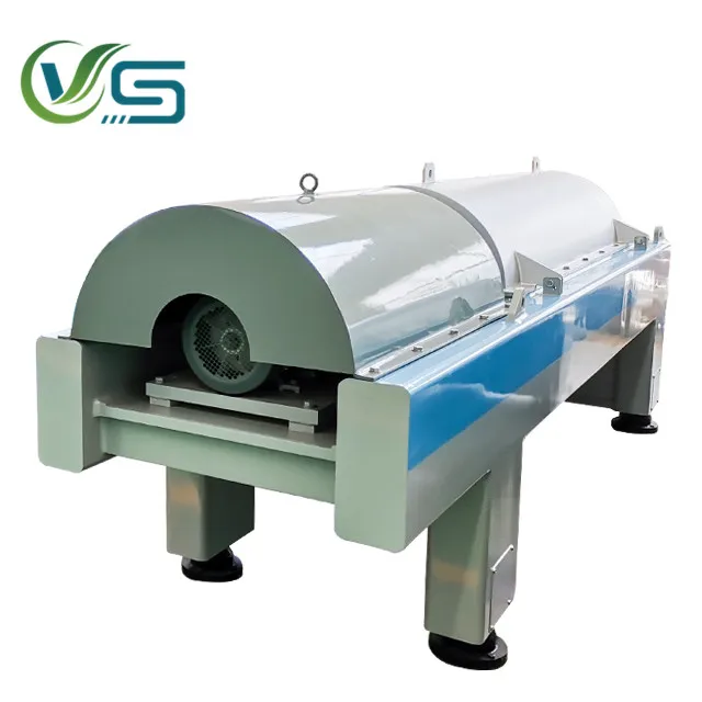 China horizontal screw discharge sedimentation decanter centrifuge