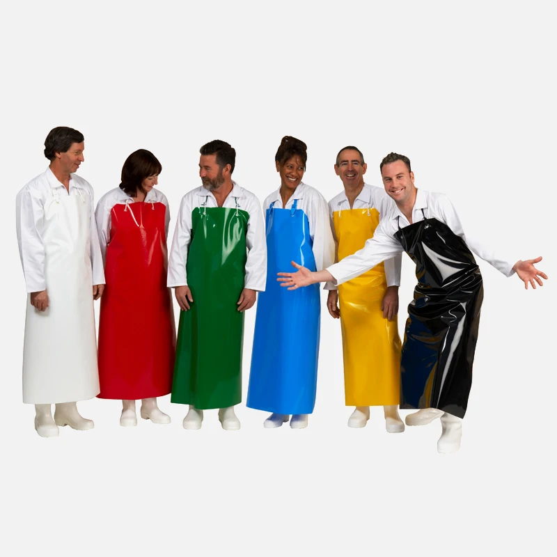 Cheap price Wholesale Adjustable Neck waterproof tpu aprons for food industry