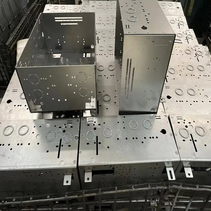 Stainless Steel Sheet Metal Laser Cutting Processing Service Oem Sheet Metal Fabrication Custom Metal Enclosure Box
