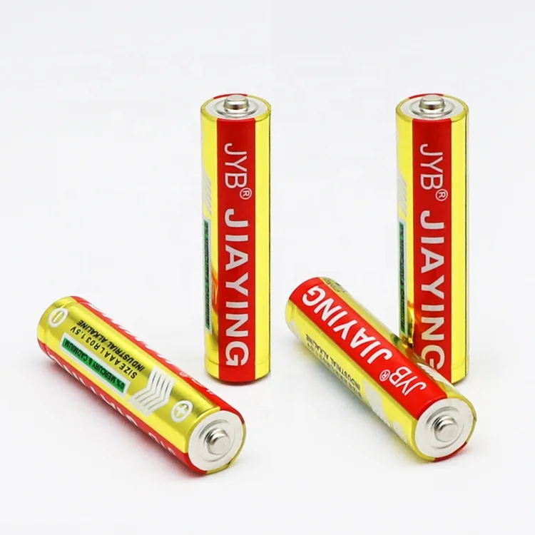 JYB AAA Высокопроизводительные щелочные батареи, срок годности 10 лет