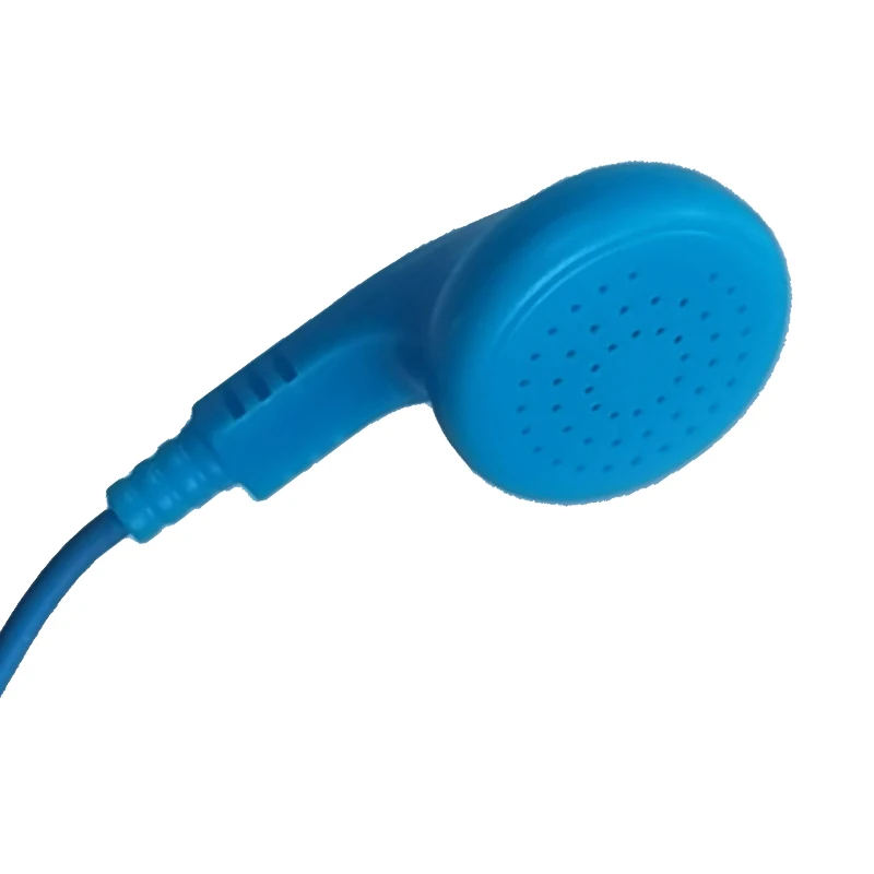 3.5mm One Ear Disposable Mono Earphones Single Side Tour Guide  Wired Earphone