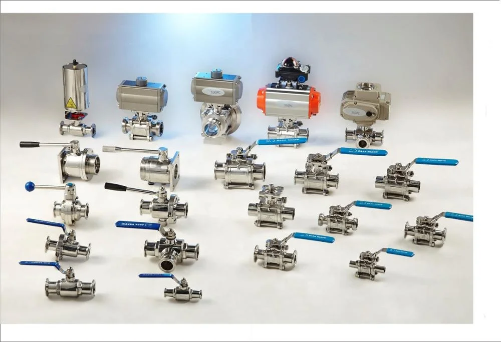 China Sanitary pneumatic manual tank bottom diaphragm valve in stainless steel material for pharmaceutical for WFI for bacterin