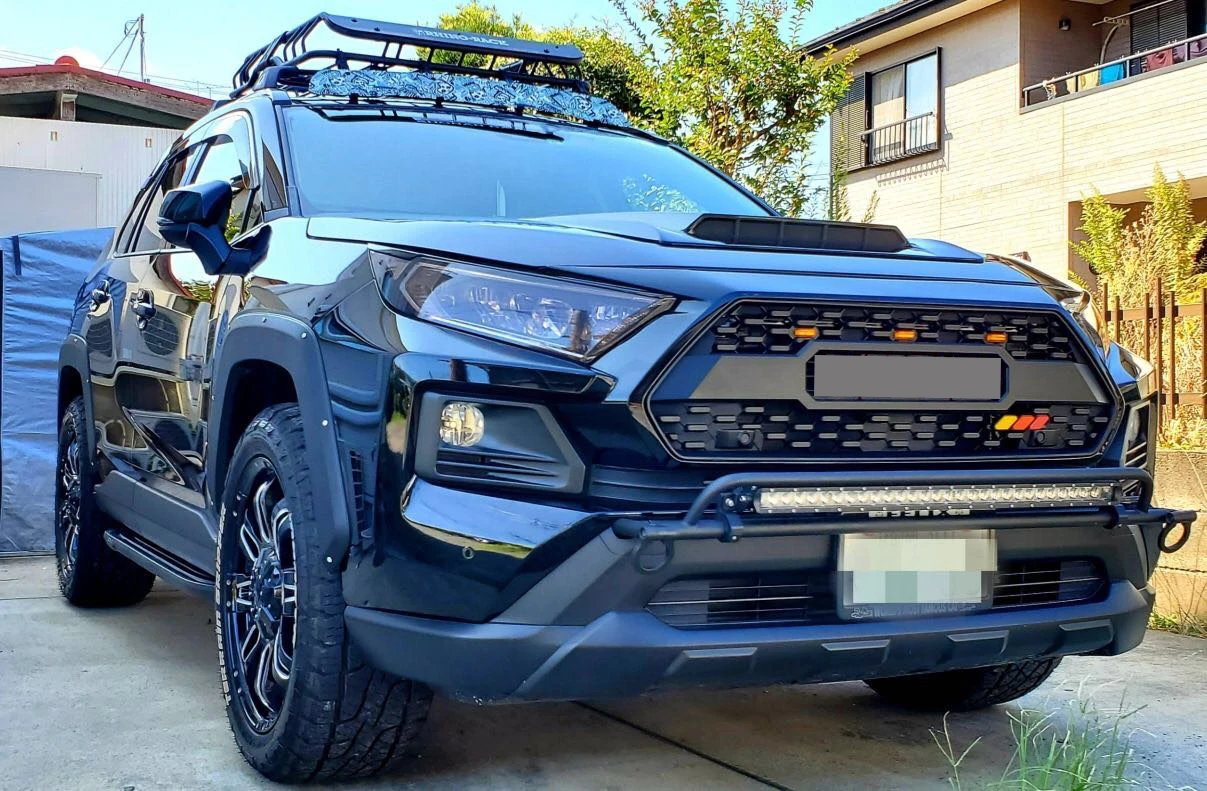 Передняя Центральная решетка радиатора из АБС-пластика для Toyota RAV4 1 шт.