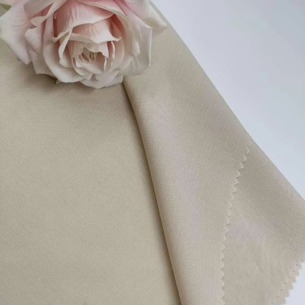 2019 новый дизайн LENZING PROVISCOSE SLUB 140GSM район и TENCEL смешанная ткань
