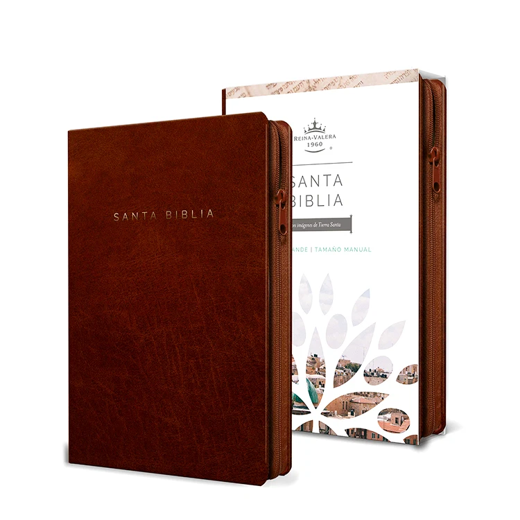 customized leather la sainte biblia libros reina valera 1960 catholic bible printing