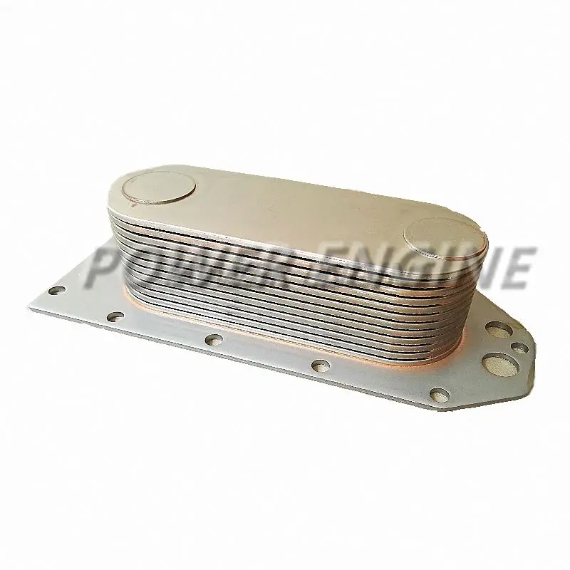 International truck parts oil cooler for 2 bag concrete mixer 3918175