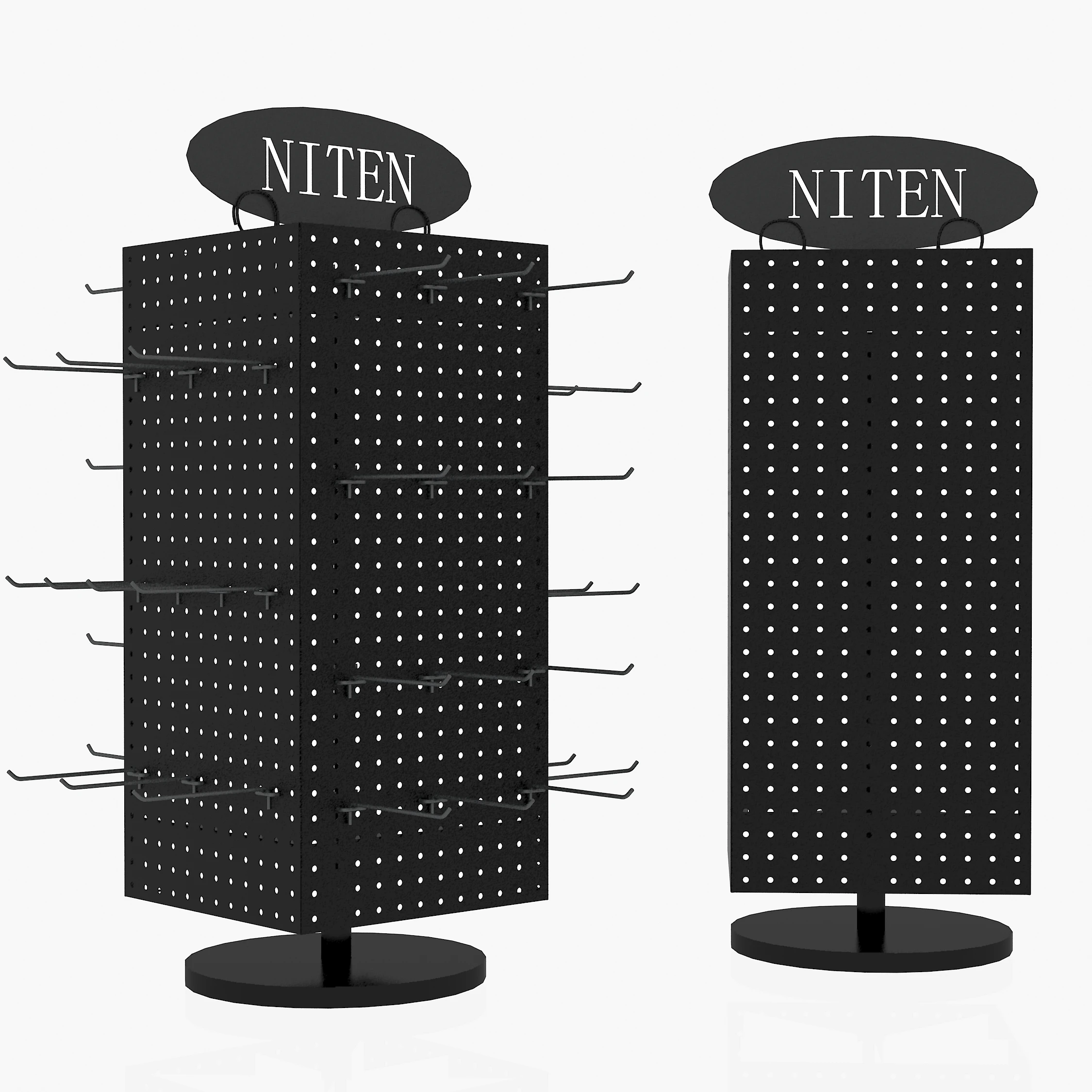 Столешница токарная обработка металла pegboard Крючки Стеллаж для выставки товаров обычай столешница дисплей стенд