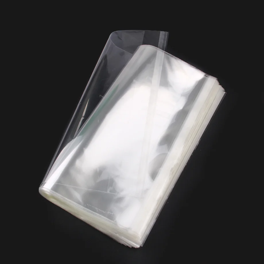 Wholesale price Self-adhesive custom transparent pe opp plastic clothes packaging clear bag