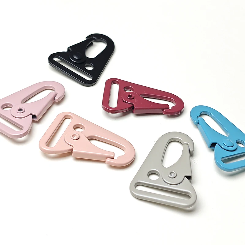 Wholesale Multi Color Alloy Olecranon Clasp Clips Metal Eagle Beak Snap Hook for Outdoors Backpack