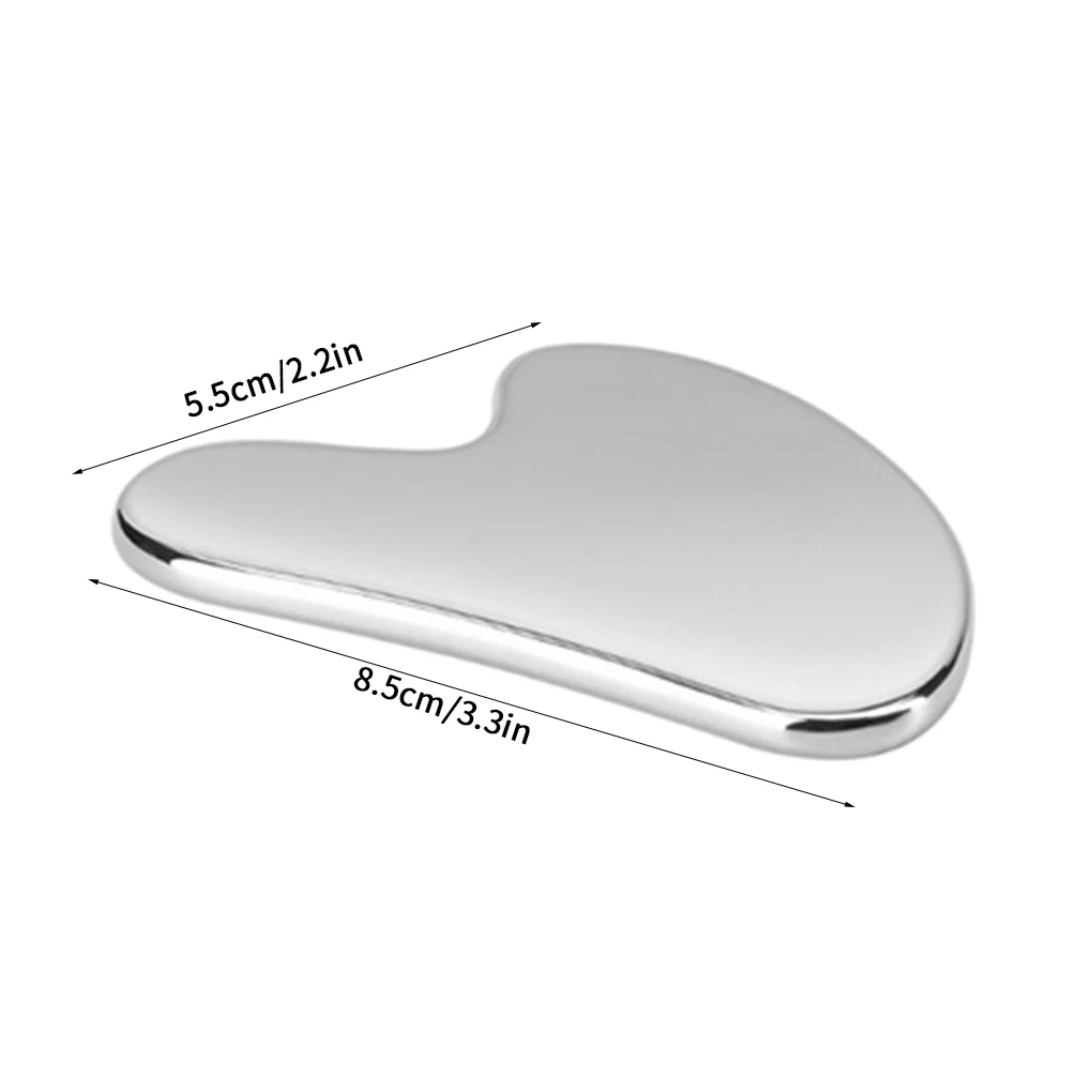 PZ Beauty Care Products Roller Face Massager Ice Guasha Massage Tool Stainless Steel Guasha