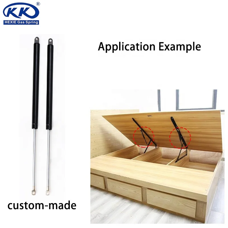 China Wholesale 600n 500mm Hydraulic Lift Furniture Gas Spring For Bed