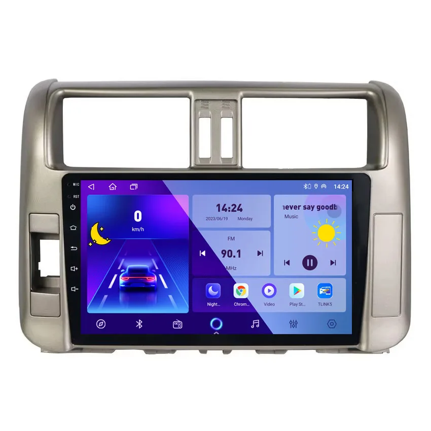 DSP Octacore android Car radio multimedia player for Toyota Land cruiser Prado 150 car GPS navigation autoradio stereo